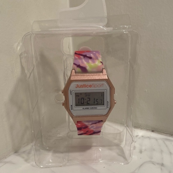 Justice Other - PRICE DROP❗️New in packaging Vintage 90s Justice sports watch.